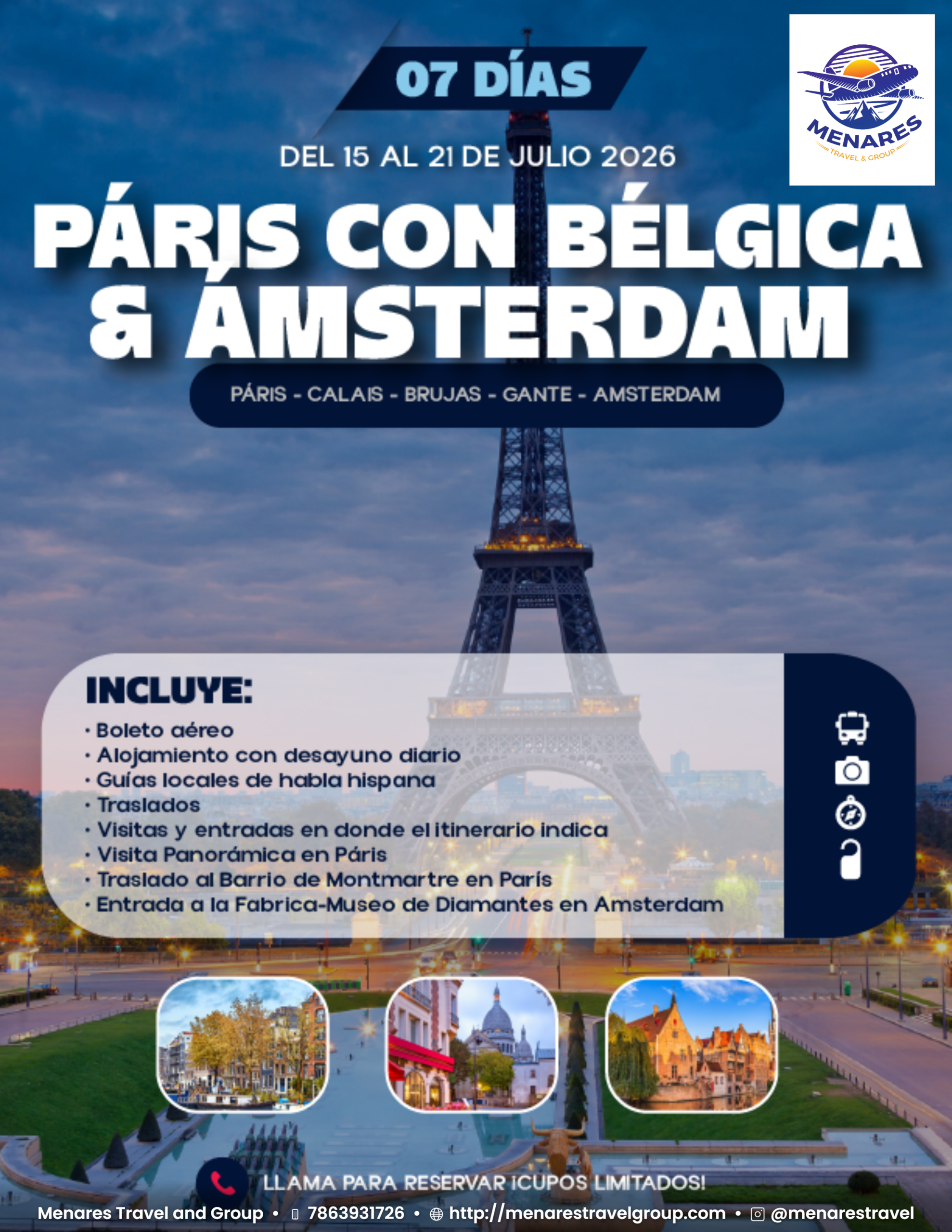 páris con bélgica & amsterdam menares travel and group (1)